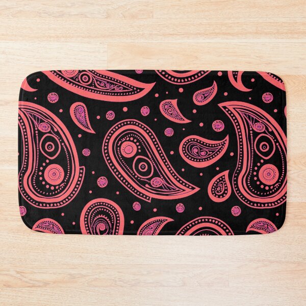 Item preview, Paisley pattern coral designed and sold by UZRWRLD .