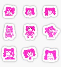 cursed nicos Sticker