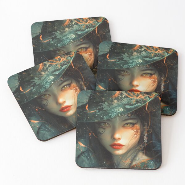 Item preview, Beautiful chinese halloween witch designed and sold by daila70.