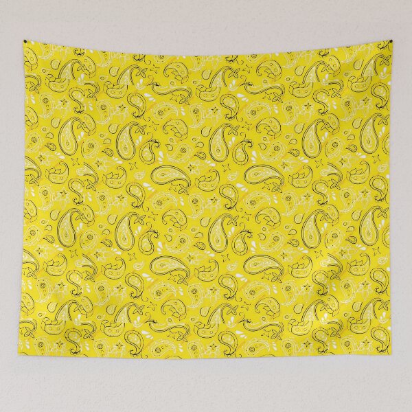 Item preview, Paisley pattern yellow designed and sold by UZRWRLD .