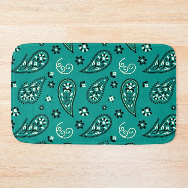 Item preview, Paisley pattern Duck Blue designed and sold by UZRWRLD .