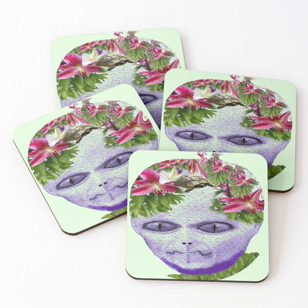 Item preview, Alien Plant Creatures Land on Earth designed and sold by kristalcurt.