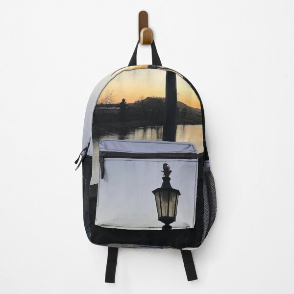 Item preview, Sunset over Carmarthen Quay designed and sold by WondersOfWales.