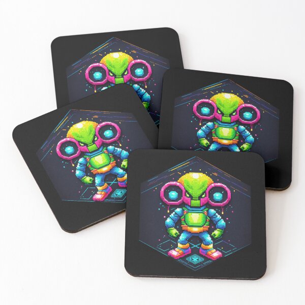 Item preview, Retro Pixel Alien designed and sold by AbsoluteA.