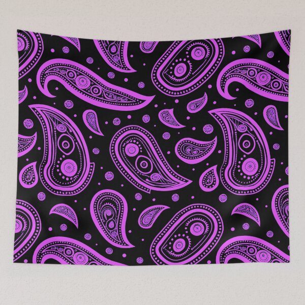 Item preview, Paisley pattern purple designed and sold by UZRWRLD .