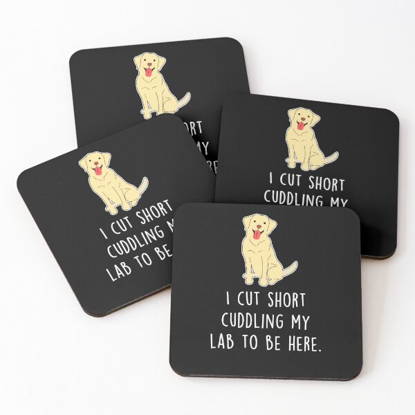 Item preview, Labrador Retriever Dog Cut Short designed and sold by Clara Hollins.