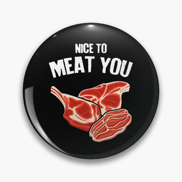 Item preview, Nice to Meat You Keto Carnivore Paleo designed and sold by Clara Hollins.
