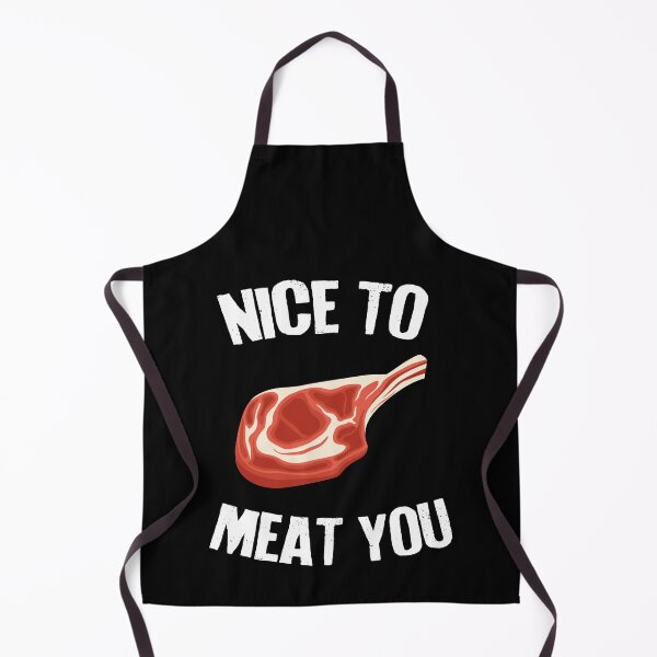 Item preview, Nice to Meat You Keto Carnivore Paleo designed and sold by Clara Hollins.