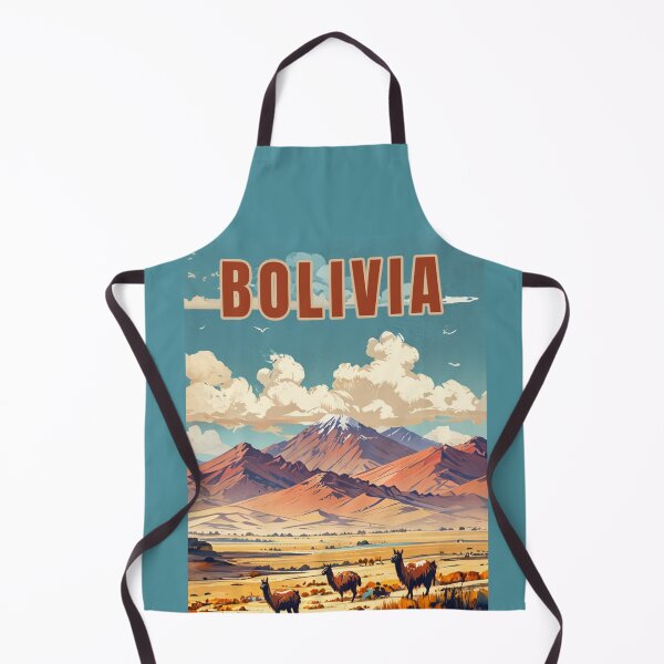 Item preview, Bolivia Landscape Andes illustration designed and sold by La Loca.