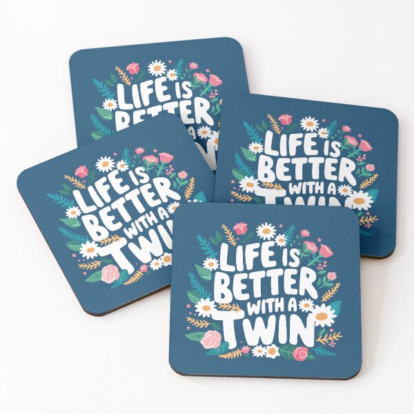 Item preview, Life Is Better With A Twin designed and sold by NosandEdgy.