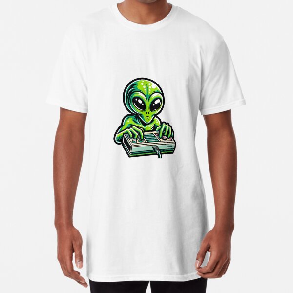 Item preview, Alien retro Gamer designed and sold by roswellboutique.