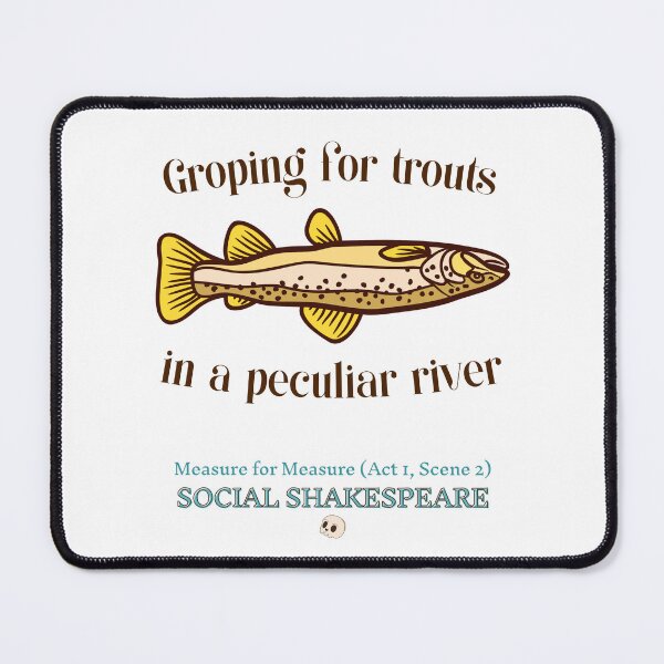 Item preview, Groping for trouts.... designed and sold by Jess Reed.