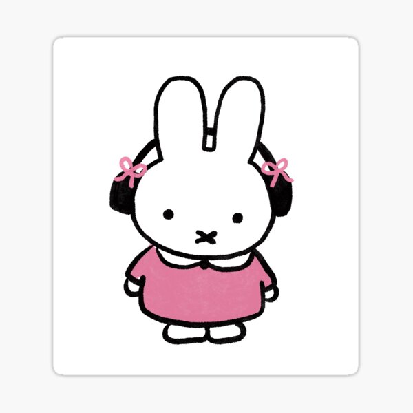 Artikel-Vorschau von Niedlicher Kopfhörer mit Schleife von Miffy, designt und verkauft von cranbearrie.