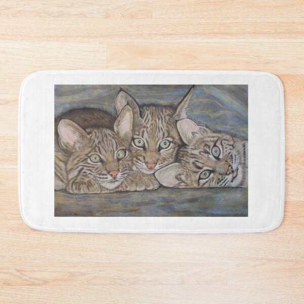 Artikelvorschau, JBA-Bobcat Kätzchen entworfen und verkauft von JoanBeaudryART.