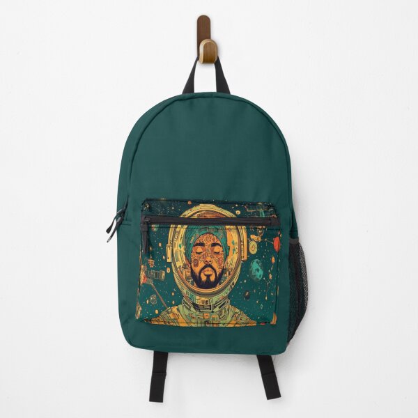 Item preview, Space Guardian Sikh Astronaut in space designed and sold by BeatnikBuddha.