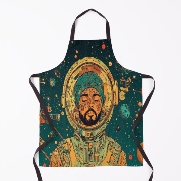 Artikelvorschau, Space Guardian Sikh-Astronaut im Weltraum entworfen und verkauft von BeatnikBuddha.