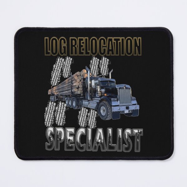 Item preview, LOGGING TRUCK KENWORTH W900 / LOG RELOCATION SPECIALIST / TIMBER KINGS designed and sold by MK-GRAPHICS2020.