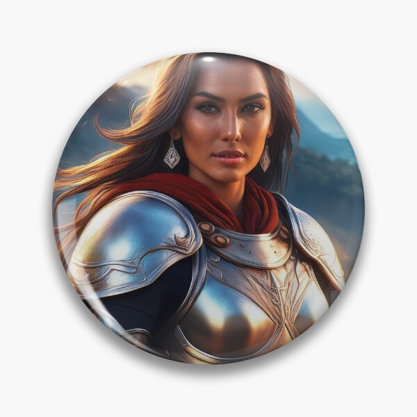 Item preview, a warrior in the burning mountains. designed and sold by Karine Dupras.