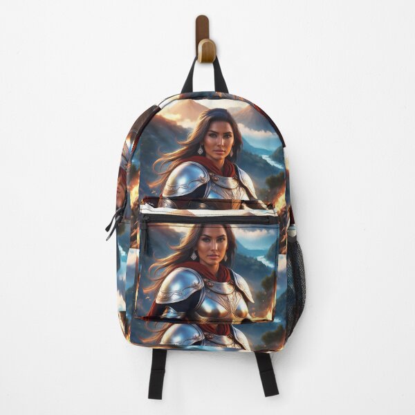 Item preview, a warrior in the burning mountains. designed and sold by Karine Dupras.