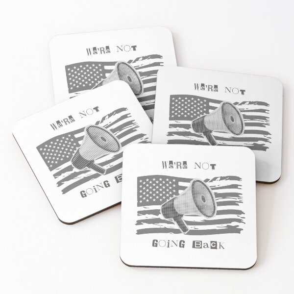 Item preview, We're not going back - Kamala Harris designed and sold by Coco-creationss.