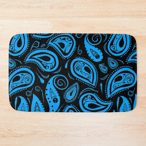 Item preview, Paisley pattern Light Blue designed and sold by UZRWRLD .