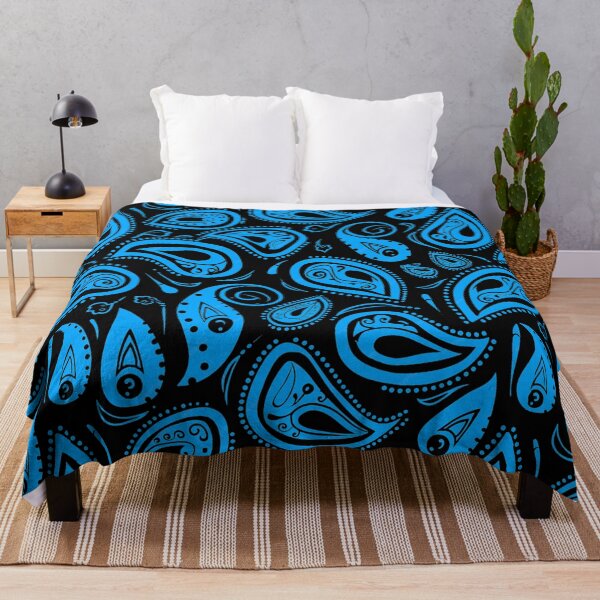 Item preview, Paisley pattern Light Blue designed and sold by UZRWRLD .