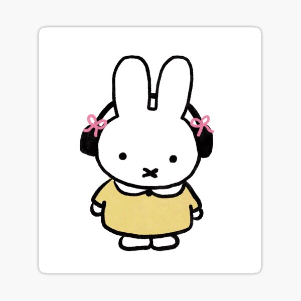 Artikel-Vorschau von Süße Schleife Kopfhörer Miffy, designt und verkauft von cranbearrie.