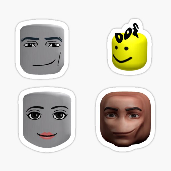 Item preview, roblox head sticker pack designed and sold by tjhogs.