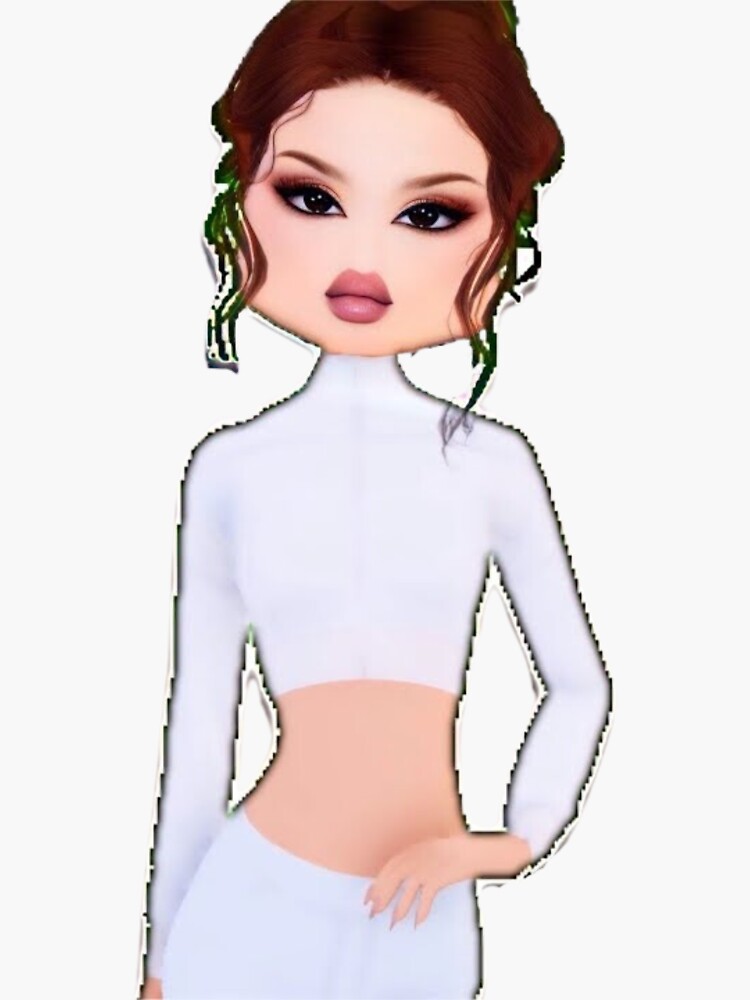 lana dress to impress roblox sticker dti&quot; Sticker for Sale by 