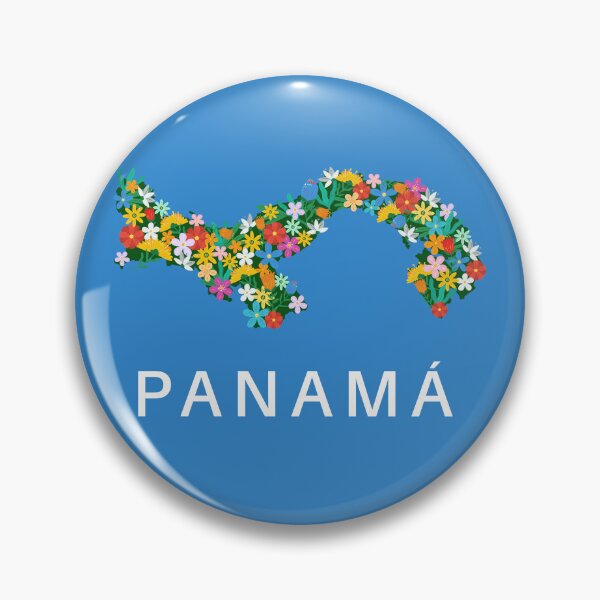 Item preview, Panama Flower Map designed and sold by DesignPMG.