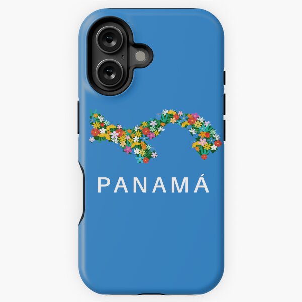 Item preview, Panama Flower Map designed and sold by DesignPMG.