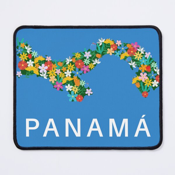 Item preview, Panama Flower Map designed and sold by DesignPMG.