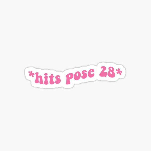 Item preview, pose 28 dress to impress sticker dti roblox stickers designed and sold by tjhogs.