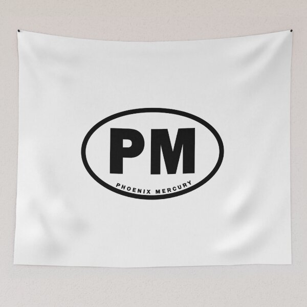 Item preview, Phoenix Mercury Classic Oval designed and sold by HBStickerworks.