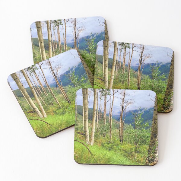 Item preview, Aspen and storm clouds designed and sold by MarySchwindt.