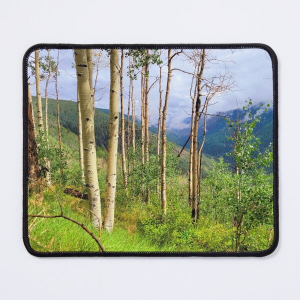 Item preview, Aspen and storm clouds designed and sold by MarySchwindt.