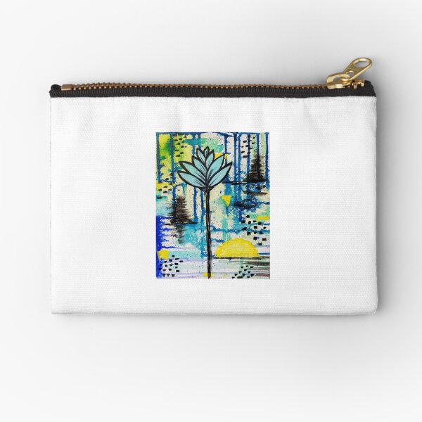 Lotus Zipper Pouch