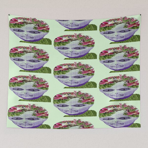 Item preview, Alien Plant Creatures Land on Earth designed and sold by kristalcurt.