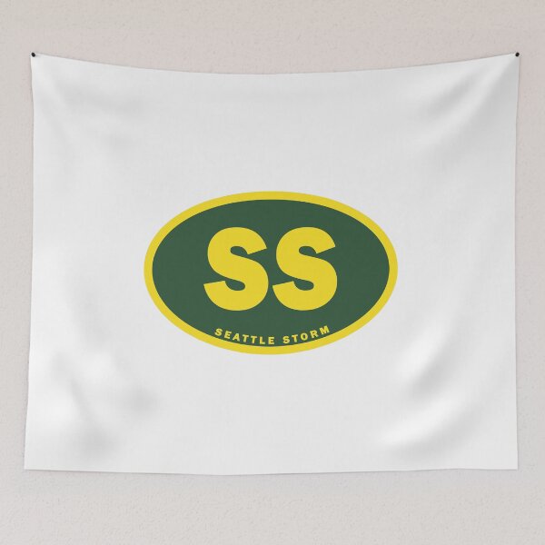 Item preview, Seattle Storm Colorful Classic Oval designed and sold by HBStickerworks.