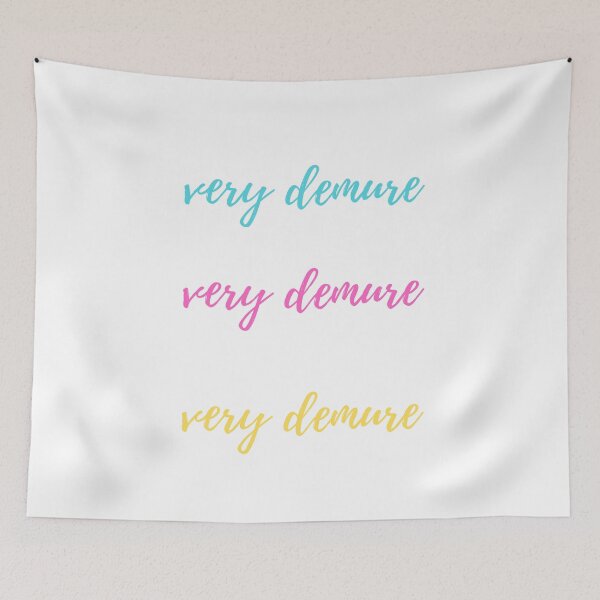 Item preview, Very Demure Pink Blue Yellow designed and sold by gillys.