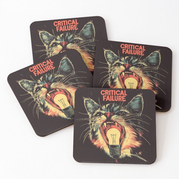 Item preview, CRITICAL FAILURE CAT : Cat World Upgrade  designed and sold by Zen Candy 3000 Travis Nicholas Zariwny.