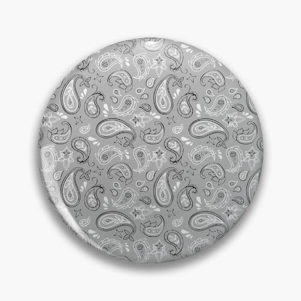 Item preview, Paisley pattern Light Grey designed and sold by UZRWRLD .