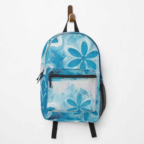 Item preview, Blue flowers paint style designed and sold by Optimuz-Dezign.