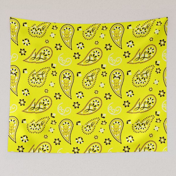 Item preview, Paisley pattern Yellow designed and sold by UZRWRLD .