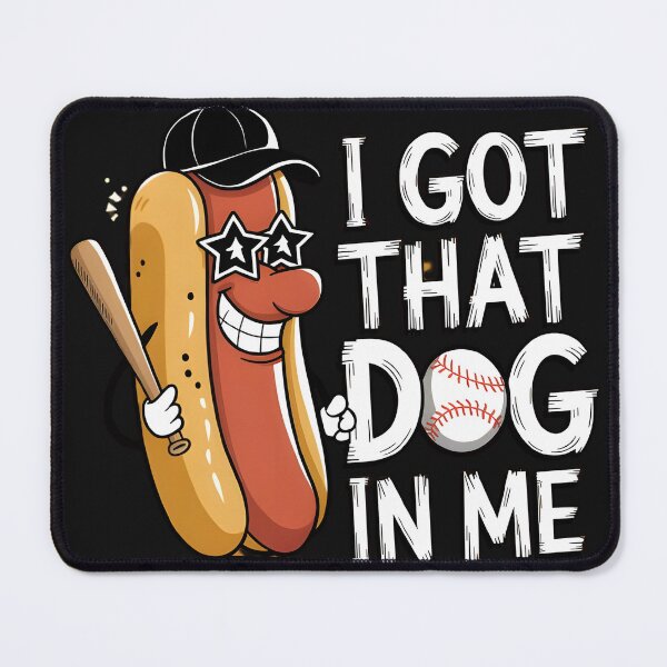 Item preview, I Got That Dog In Me - Hot Dog T-Shirt designed and sold by mettme.