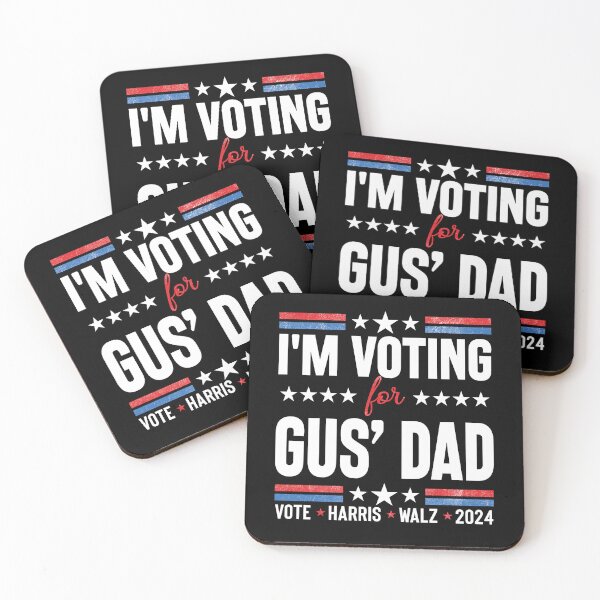 Item preview, I'm Voting For Gus Dad Vote Harris Walz 2024 Pres And Vice designed and sold by ivotee.