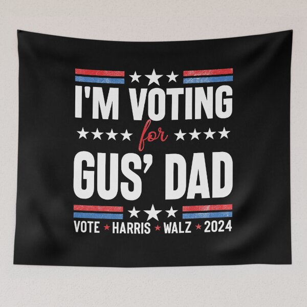 Item preview, I'm Voting For Gus Dad Vote Harris Walz 2024 Pres And Vice designed and sold by ivotee.