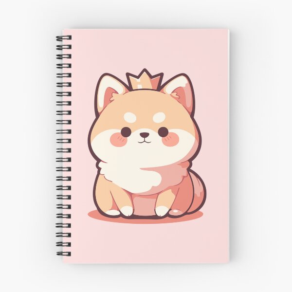 Aperçu de l'œuvre Reine des chiens Shiba Inu japonais Kawaii créée et vendue par Oh My Kawaii.