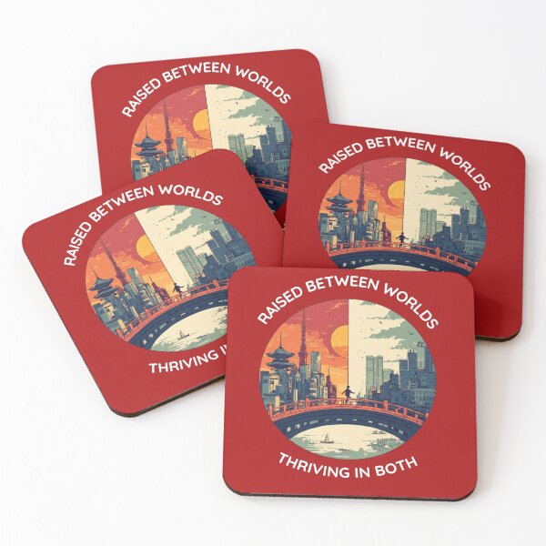 Item preview, Raised Between Worlds: Thriving in Two Cultures designed and sold by Kotodama.