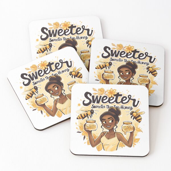 Item preview, Happy Girl Sweeter Than Honey Bees and Flowers designed and sold by scooterbaby.
